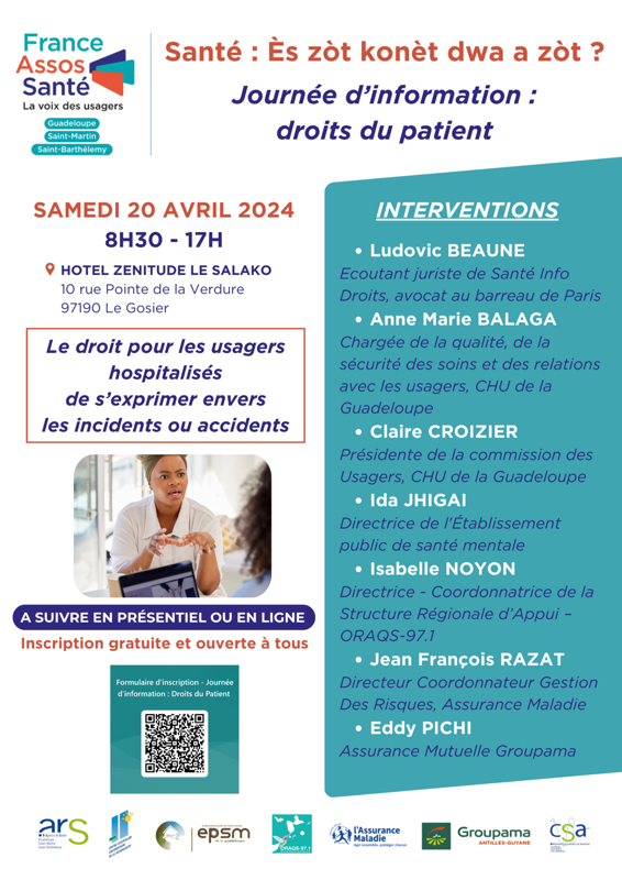 Journée d'information sur les droits des patients - France Assos Santé