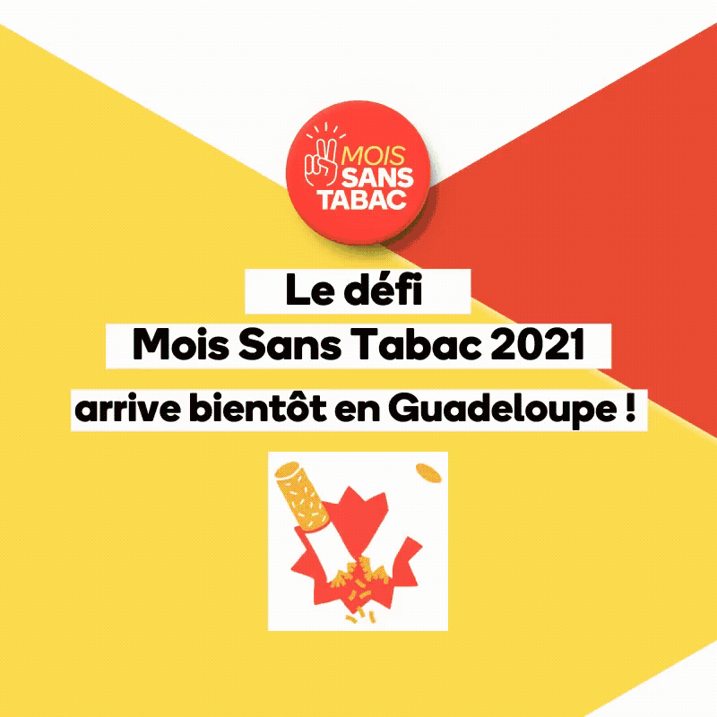 Défi Moi(s) sans tabac Guadeloupe