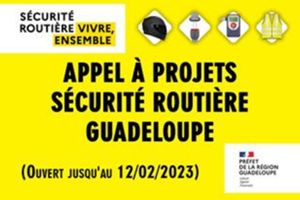 Appel à projets "Sécurité Routière Guadeloupe 2023"