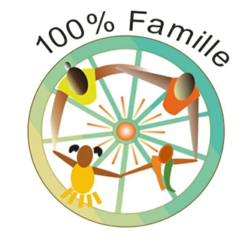 logo 100% famille