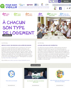 Site Internet "Pour Bien Vieillir"
