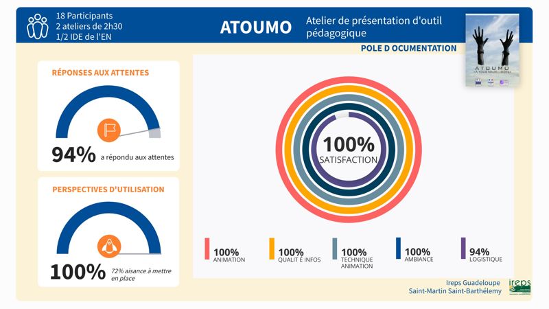 Evaluation Atelier Atoumo - Infographie